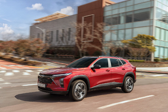 쉐보레 트랙스 크로스오버 RS 트림. GM 한국사업장 제공